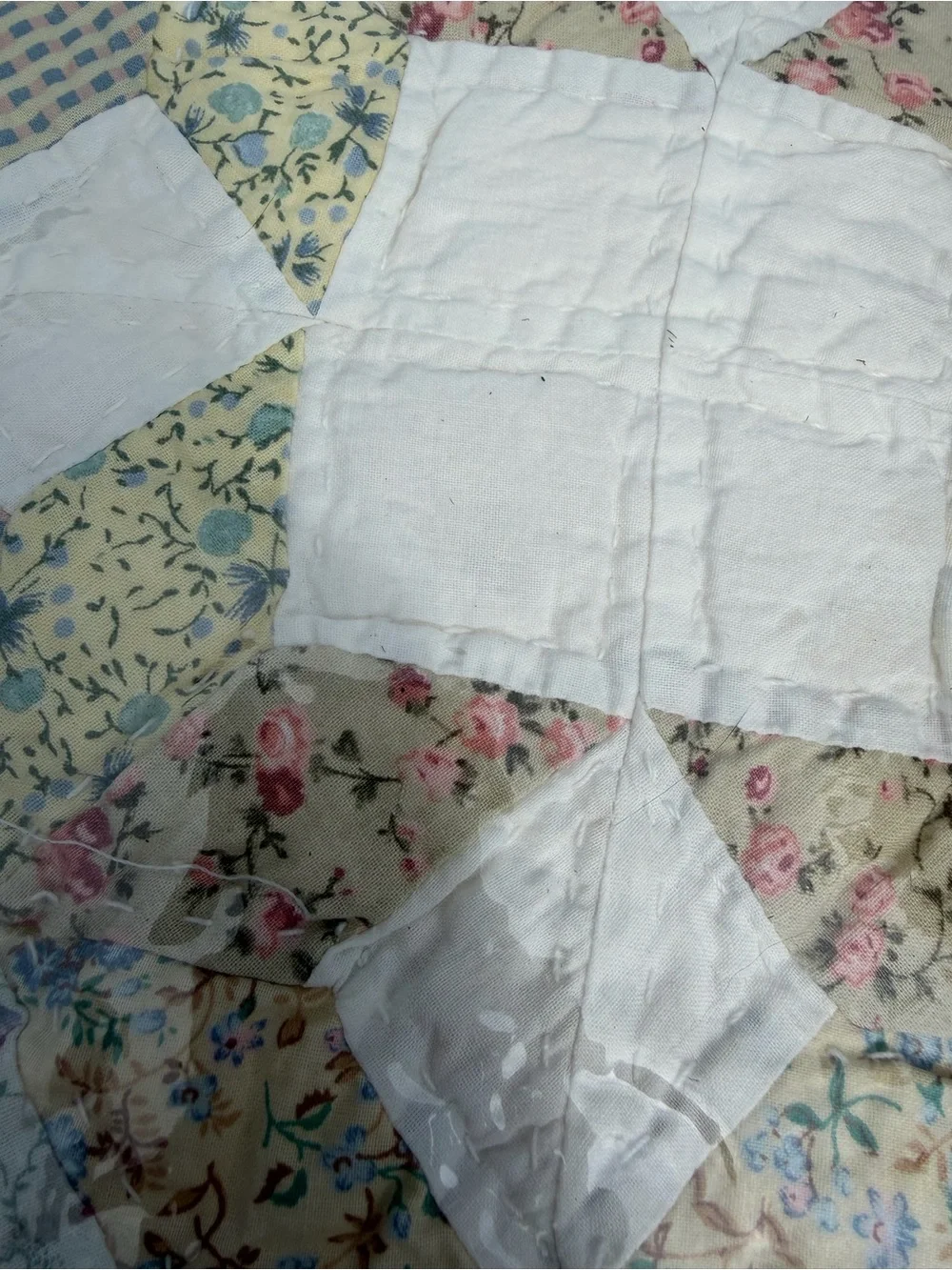 Heritage Collection Millennium Star Quilted Pillow Shams NIP Set of 2 100% Cotto